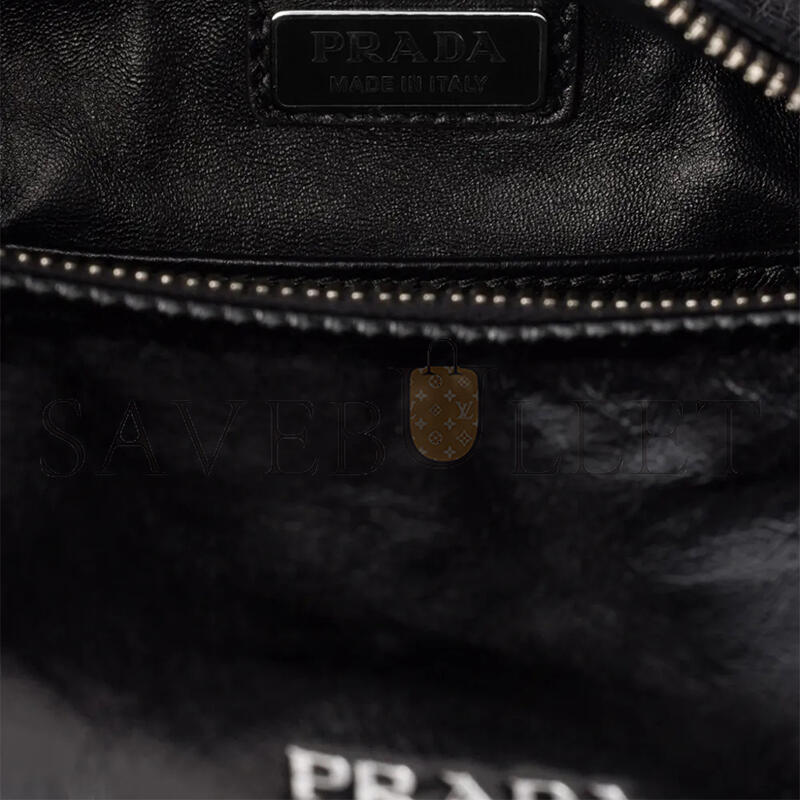 PRADA LEATHER SHOULDER BAG 2VH194 (33*17*17cm)